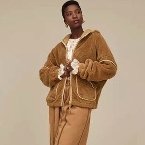 UGG Women's Brown Teddy Jacket